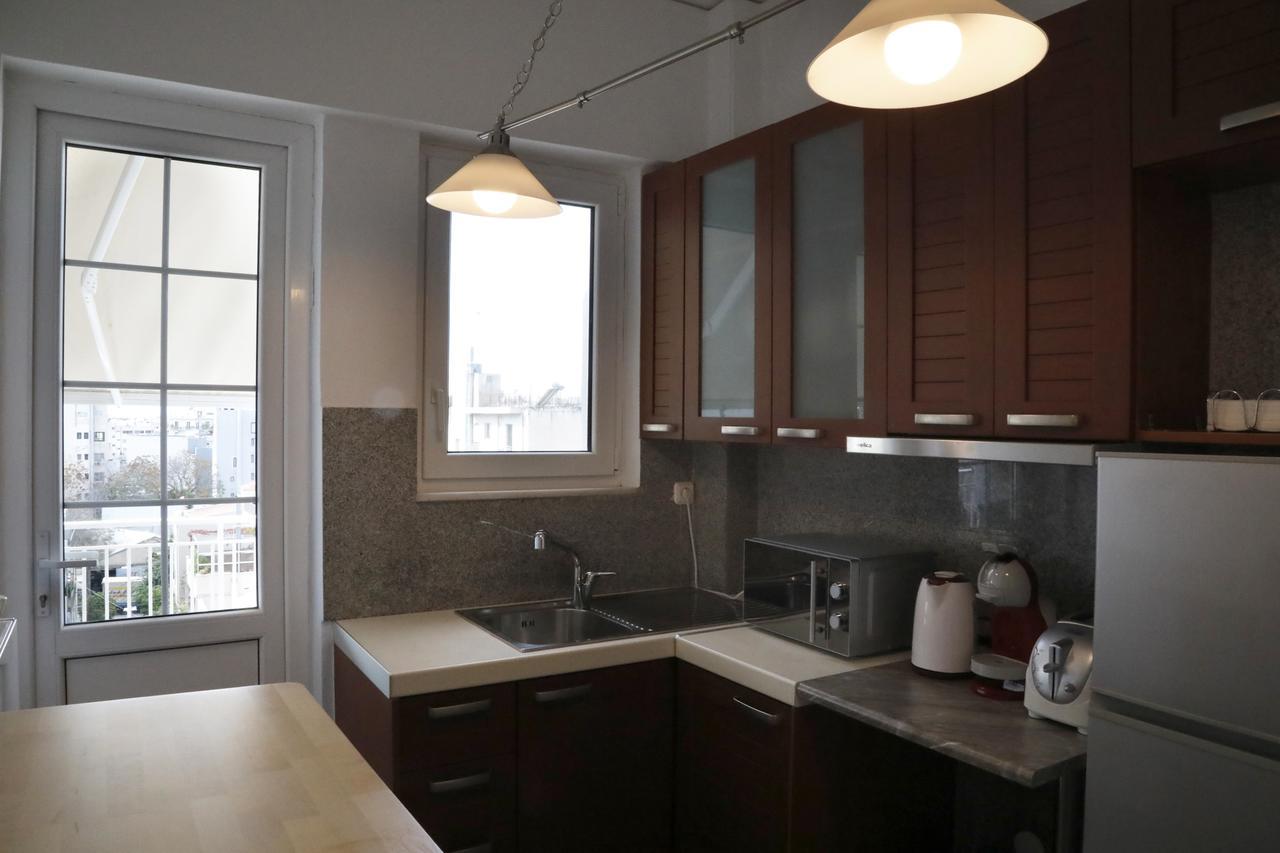 Apartament Gazi Penthouse Ateny Zewnętrze zdjęcie