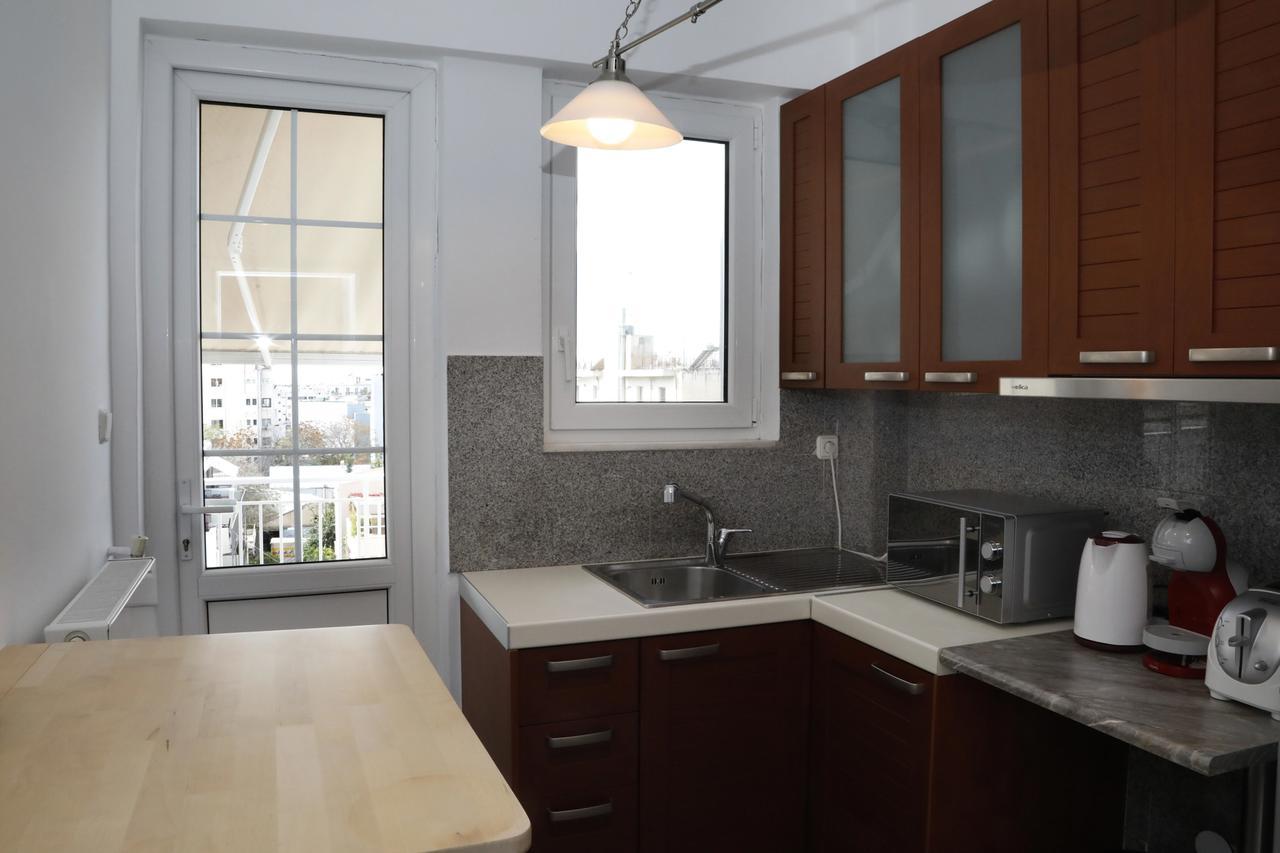 Apartament Gazi Penthouse Ateny Zewnętrze zdjęcie